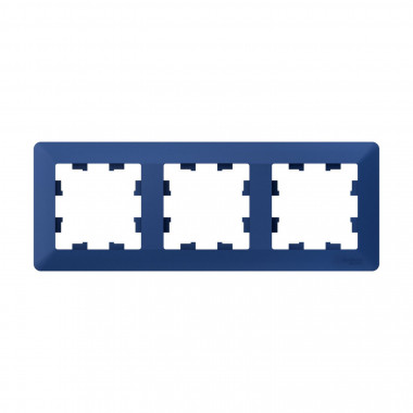 Рамка на 3 поста Systeme Electric AtlasDesign Air аквамарин — Multielectrika