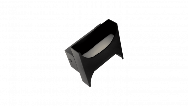 GW-7001 SHAPE Светодиодный настенный светильник 5 Вт ЧЕРНЫЙ 4000 К — Multielectrika