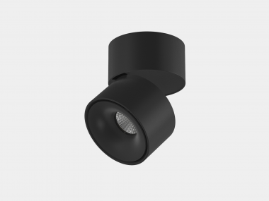 I-SF-BL-WW Cветильник I, накладной 3000К Теплый белый, 15Вт, Черный — Multielectrika