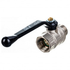 Шаровой кран Bugatti OREGON 300 В/В Ду-40 1 1/2 ручка черная 03000187 &mdash; Multielectrika
