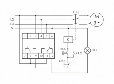 Реле контроля наличия, асимметрии фаз CZF-331 — Multielectrika
