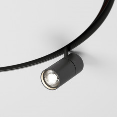 Slim Magnetic Трековый светильник для радиусного шинопровода 12W 4200K Comfi чёрный Ø 800мм 85188/01 &mdash; Multielectrika