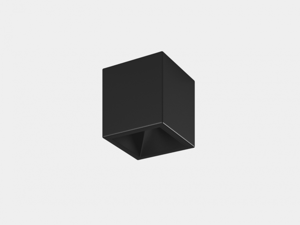 Накладной LED светильник SLC78001/18W 18 W 4000K черный SPL-CB-18-BL-NW фото 1 — Multielectrika