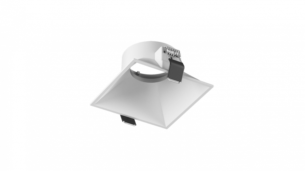 Корпус светильника встраиваемый, серия COMBO 3, квадратный, белый, COMBO-34-WH фото 1 — Multielectrika