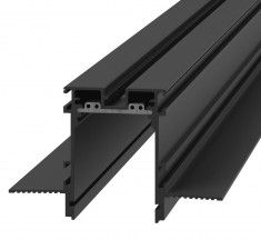 Трек SY низковольтный встраиваемый, черный SY-С-SL-601201-RC-2-BL, 2м RU PCB Серебро Муар &mdash; Multielectrika