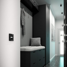 Датчик движения (черный матовый) W1155108 &mdash; Multielectrika