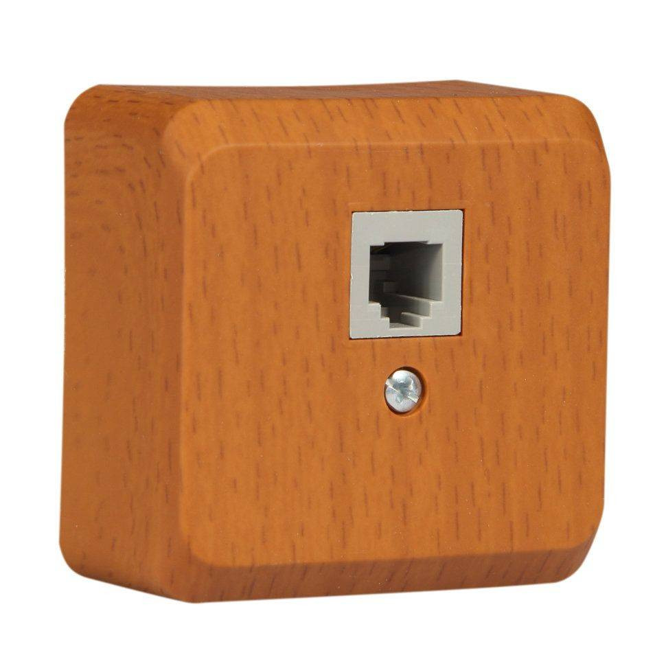 Розетка телефонная RJ 11 Бук Schneider Electric Этюд TELA-001T фото 1 — Multielectrika