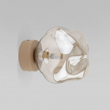 Потолочный светильник со стеклянным плафоном 11104 Lava Sabia — Multielectrika