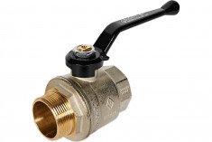 Шаровой кран Bugatti OREGON 305 Н/В Ду-40 1 1/2 ручка черная 03050086 &mdash; Multielectrika