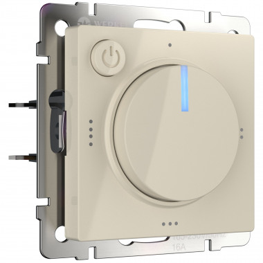 Терморегулятор электромеханический для теплого пола (слоновая кость) W1151103 — Multielectrika