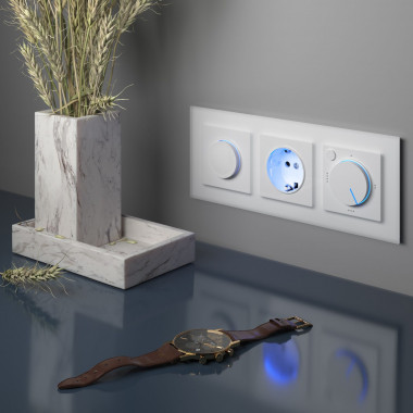 Терморегулятор электромеханический для теплого пола (белый) W1151101 — Multielectrika