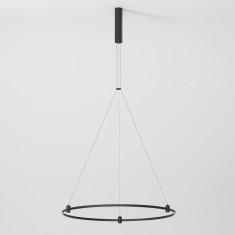 Esthetic Magnetic Шинопровод с тросовыми креплениями Round черный ⌀800 85138/00 &mdash; Multielectrika