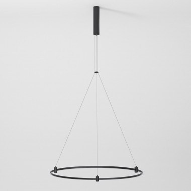 Esthetic Magnetic Шинопровод с тросовыми креплениями Round черный ⌀800 85138/00 &mdash; Multielectrika