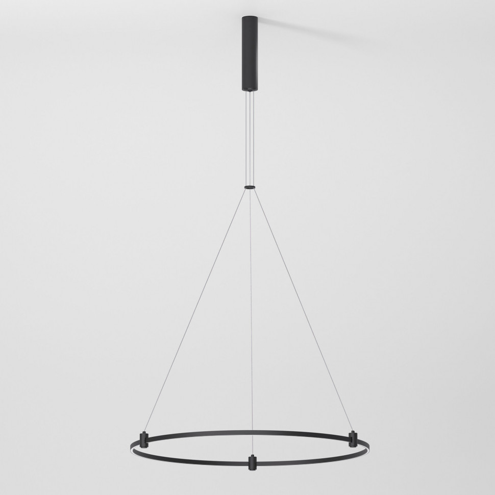 Esthetic Magnetic Шинопровод с тросовыми креплениями Round черный ⌀800 85138/00 фото 1 &mdash; Multielectrika