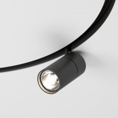 Slim Magnetic Трековый светильник для радиусного шинопровода 20W 4200K Comfi чёрный Ø 800мм 85187/01 &mdash; Multielectrika