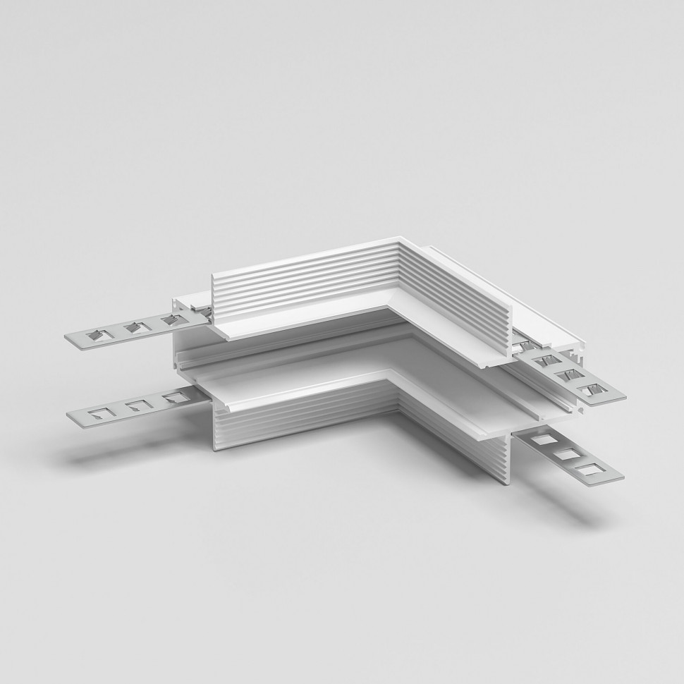 Slim Magnetic Коннектор угловой внутренний для встраиваемого шинопровода под ГКЛ 9,5мм (черный) 85213/00 85213/00 фото 1 — Multielectrika