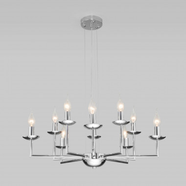 Подвесная люстра в классическом стиле 60150/10 хром — Multielectrika