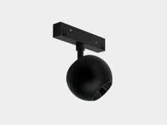 SY-LINK-SF90-BL-12-WW, накладной светильник-шар D90, черный, 12Вт, 48В, 3000К &mdash; Multielectrika