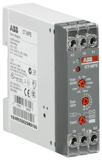 Реле времени CT-MFE ABB 1SVR550029R8100 фото 1 — Multielectrika