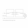 Выключатель одноклавишный проходной (графит рифленый) W1112004 фото 5 &mdash; Multielectrika