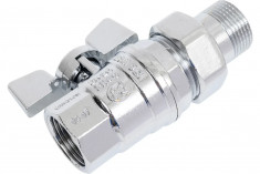 Шаровой кран Bugatti арт.322C G3/4" DN20 PN40 хром. 032206C &mdash; Multielectrika