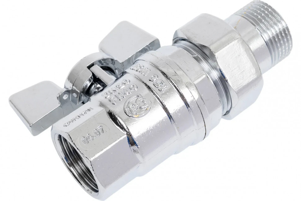 Шаровой кран Bugatti арт.322C G3/4" DN20 PN40 хром. 032206C фото 1 &mdash; Multielectrika