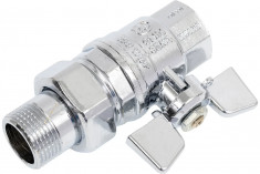 Шаровой кран Bugatti арт.322C G3/4" DN20 PN40 хром. 032206C &mdash; Multielectrika