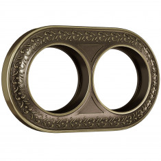 Рамка на 2 поста (бронза) WL70-frame-02 &mdash; Multielectrika