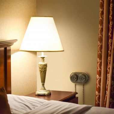 Рамка на 2 поста (бронза) WL70-frame-02 — Multielectrika