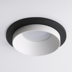 Встраиваемый точечный светильник 114 MR16 белый/черный &mdash; Multielectrika