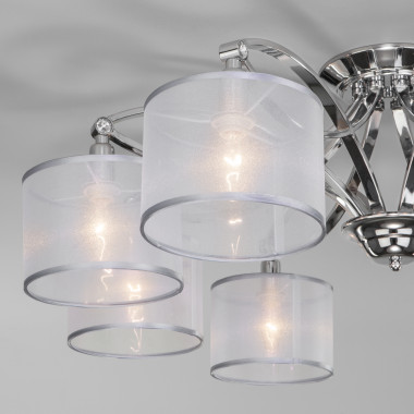 Умный потолочный светильник 60124/8 хром — Multielectrika