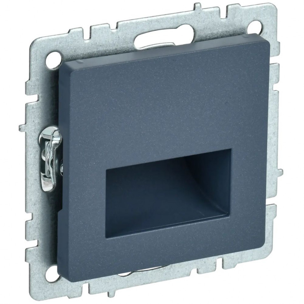 Подсветка светодиодная встраиваемая IEK Brite ПЛ20-БрМ маренго фото 1 — Multielectrika