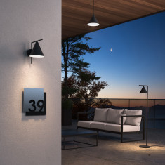 Светильник светодиодный напольный уличный Bevel 90317/1 черный &mdash; Multielectrika