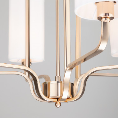 Подвесная люстра с абажурами 60128/6 золото — Multielectrika