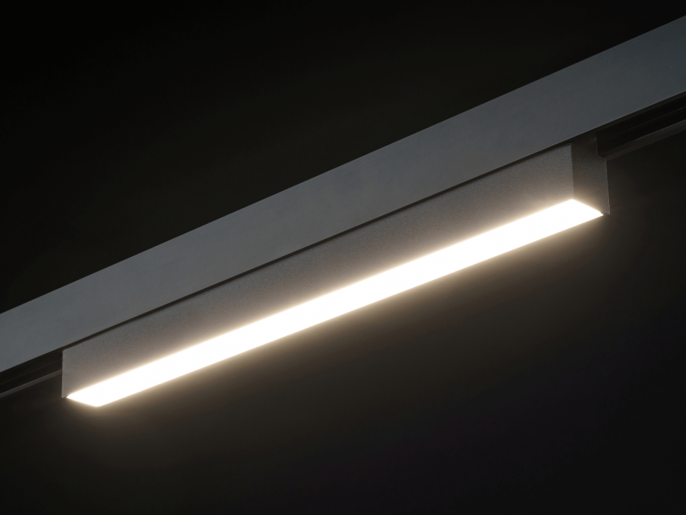 SY-LINK-300-BL-6-NW, светильник линейный матовый, черный, 6Вт, 4000К фото 1 — Multielectrika