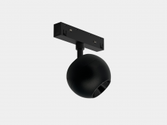 SY-LINK-SF90-BL-12-NW, накладной светильник-шар D90, черный, 12Вт, 48В, 4000К &mdash; Multielectrika