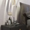 Рамка из металла на 2 поста Аluminium шампань алюминий W0021711 фото 5 &mdash; Multielectrika