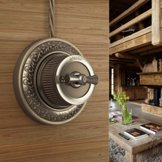 Рамка на 1 пост (бронза) WL70-frame-01 &mdash; Multielectrika