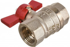 Шаровый кран VALTEC СТАНДАРТ, рукоятка бабочка 1/2, вн.-вн. VT.122.G.04 &mdash; Multielectrika