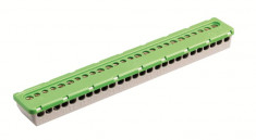 Клеммник винтовой зеленый ABB PE 11x16mm²+15x6mm² PEK/S26 1SPE007715F0745 &mdash; Multielectrika