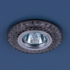 Встраиваемый точечный светильник со светодиодной подсветкой 2180 MR16 SB дымчатый &mdash; Multielectrika