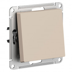 Переключатель одноклавишный Systeme Electric AtlasDesign 10А, песочный &mdash; Multielectrika