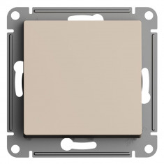 Переключатель одноклавишный Systeme Electric AtlasDesign 10А, песочный &mdash; Multielectrika