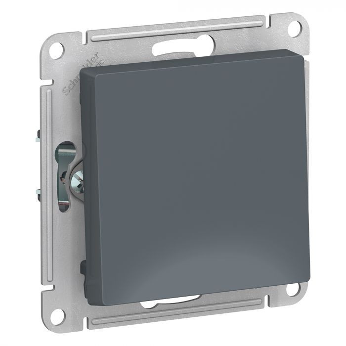 Выключатель одноклавишный Schneider Electric Atlas Design грифель фото 1 — Multielectrika