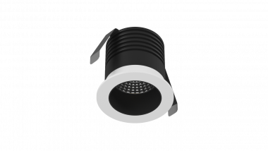 AL-DL036-7-WB-WW-65, светильник встраиваемый, IP65, 3000K, черно-белый — Multielectrika