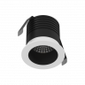 AL-DL036-7-WB-WW-65, светильник встраиваемый, IP65, 3000K, черно-белый