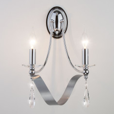 Бра в классическом стиле 60064/2 хром &mdash; Multielectrika