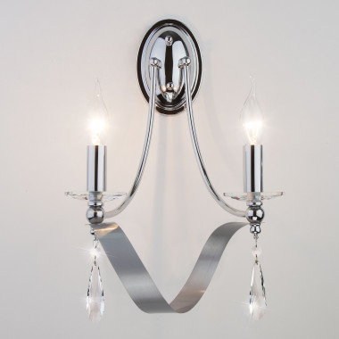 Бра в классическом стиле 60064/2 хром — Multielectrika