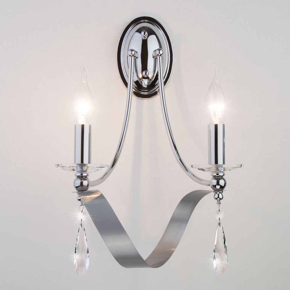Бра в классическом стиле 60064/2 хром фото 1 — Multielectrika