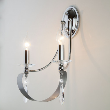 Бра в классическом стиле 60064/2 хром — Multielectrika